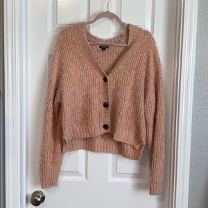 Wild fable cropped slouchy cardigan sz xl